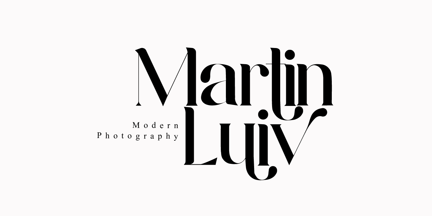 Beispiel einer Maldive Regular-Schriftart